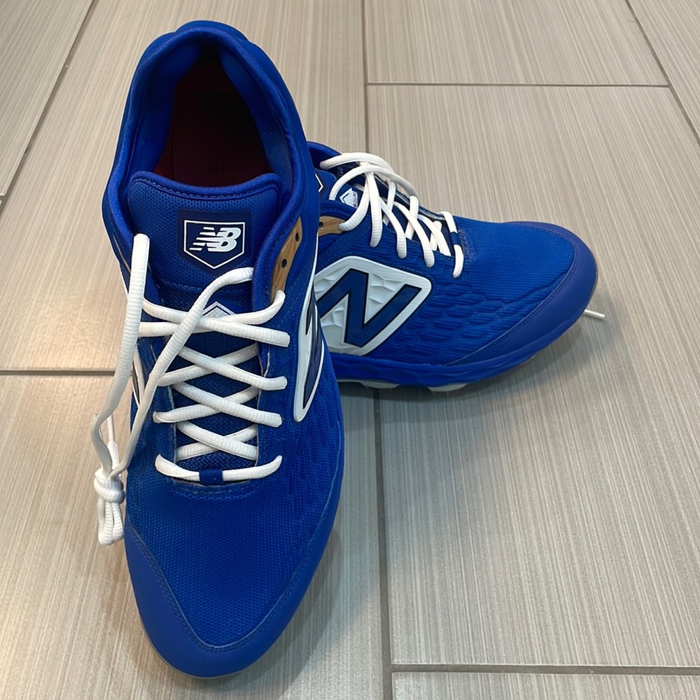 New Balance Royal Blue Baseball Cleats size US 13 New~Never Worn